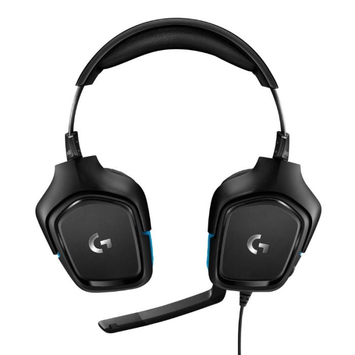 LOGITECH - G432 AURICOLARE CUFFIA PADIGLIONE AURICOLARE - NERO, BLU