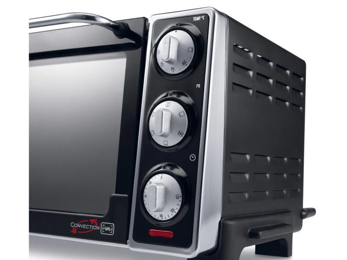 DE LONGHI FORNO ELETTRICO EO 20792 20 LT DOPPIO VETRO, 7 FUNZIONI DI COTTURA 1300 W