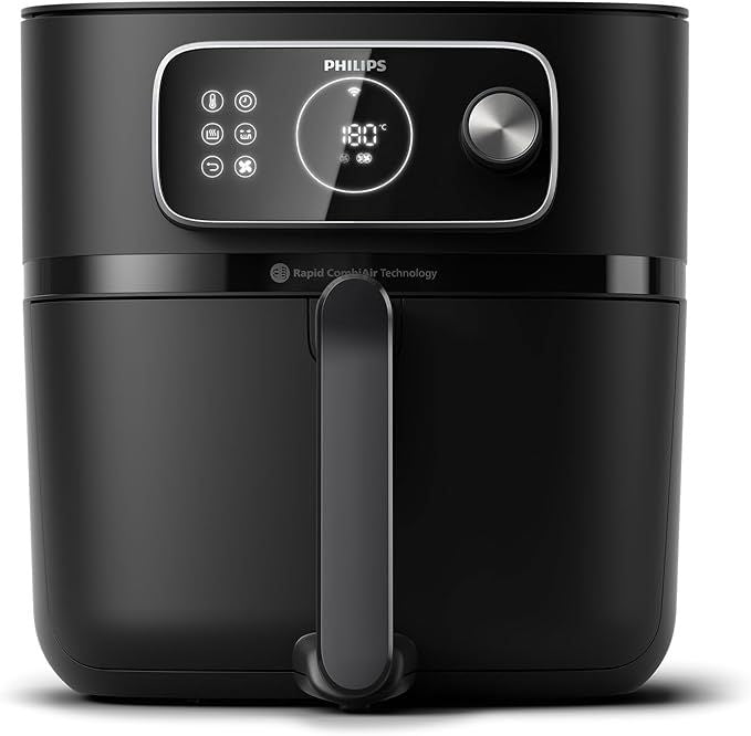 PHILIPS 7000 SERIES HD9876/90 AIRFRYER, 8.3L, FRIGGITRICE 22-IN-1, APP PER RICETTE