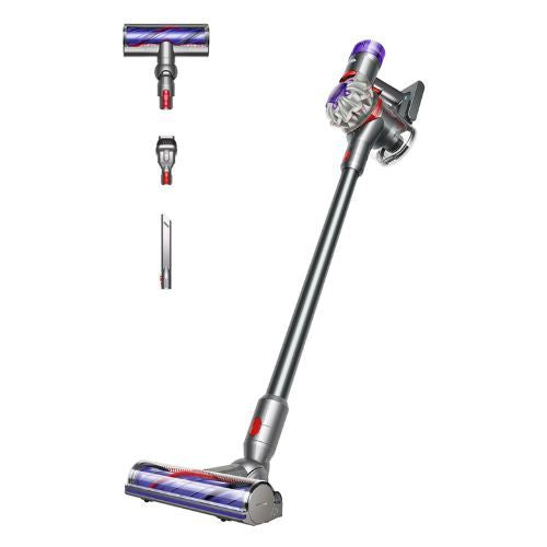 DYSON V8 ADVANCED ASPIRAPOLVERE SENZA FILO NICHEL, ARGENTO SENZA SACCHETTO